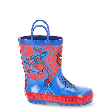 $10.80 for Spiderman Toddler Rain Boots