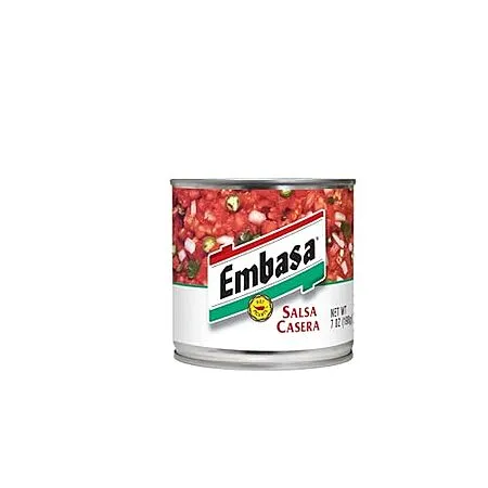 $7.12 for 12-Pack 7-Oz Embasa Salsa Casera (Hot)