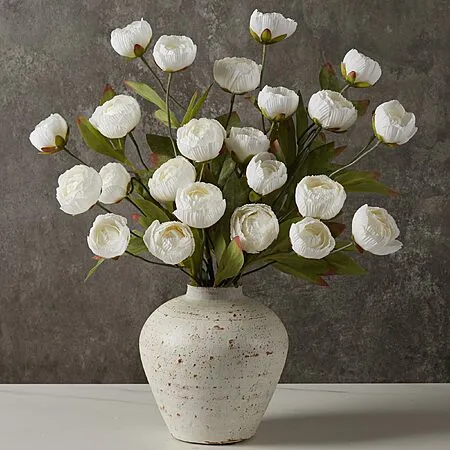 Prime: Faux Peonies Artificial Flowers for $13.49