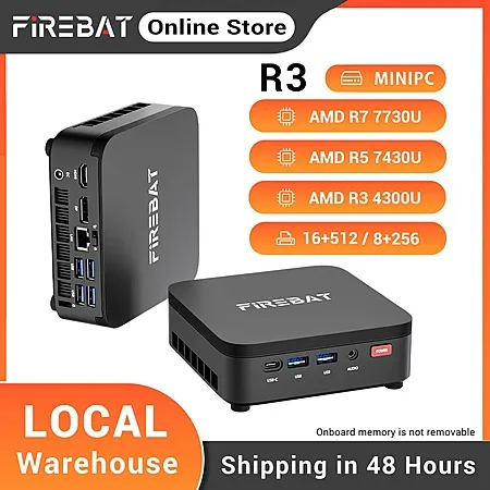 Mini PC with AMD Ryzen 3 for $162.50