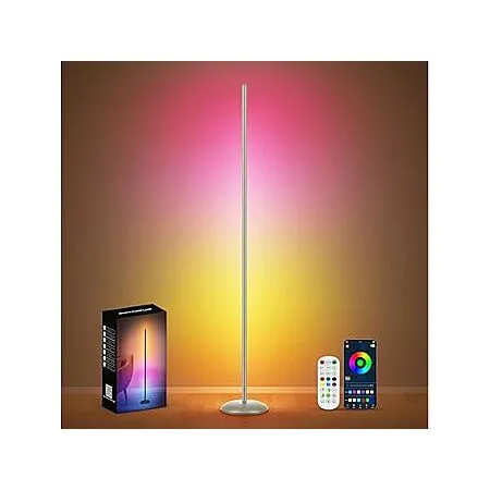 Vexinat Smart RGB+IC LED Corner Floor Lamp for $35.99