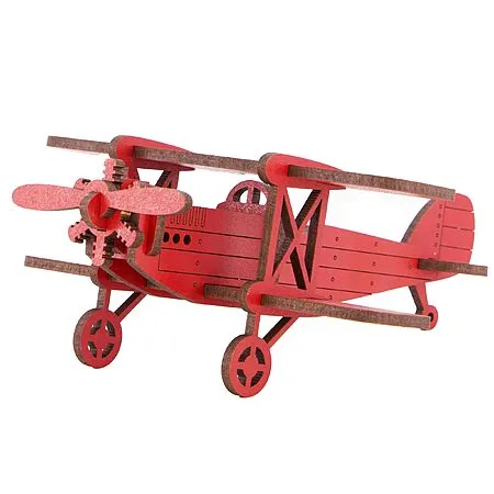 Woodlet Biplane Puzzle for $4.79!