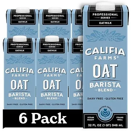 $13.77 for 6-Pack Califia Farms Oat Milk
