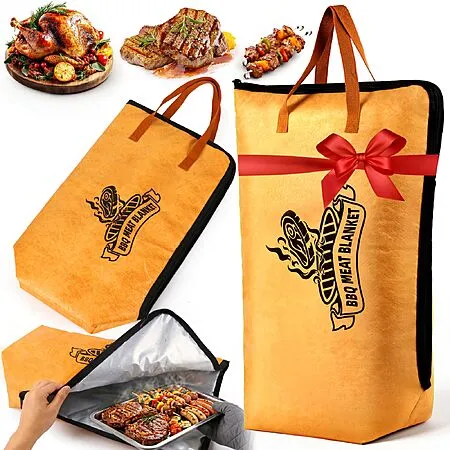 50% Off 24” Insulated BBQ Meat Resting Blanket!
