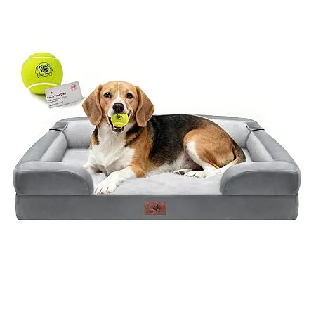 Large Dog Bed for $21.59 with Code GCI28HQP