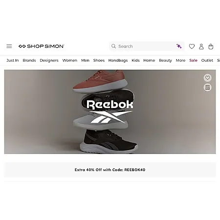 40% Off Reebok Shoes!