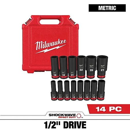 14-Piece Impact Socket Set for $69.97