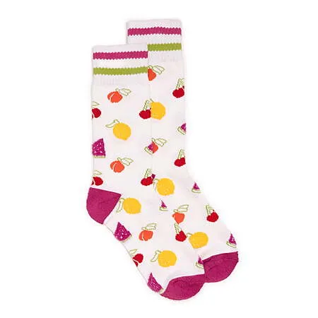 MUK LUKS Women's Cozy Crew Sock for $2