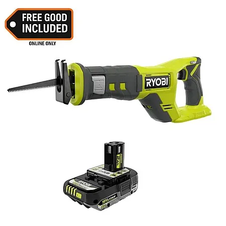RYOBI ONE+ 18V Cordless Reciprocating Saw for $84