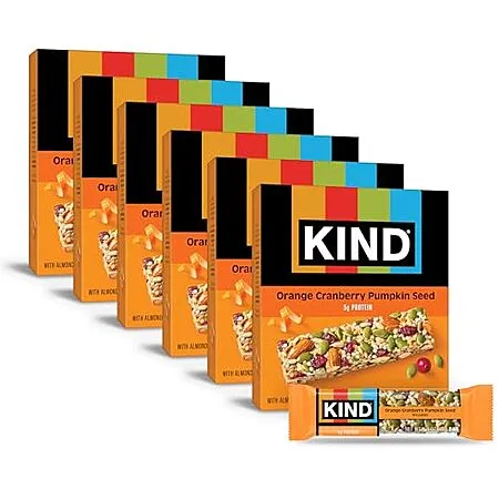 $21.63 for 36-Pack KIND Seeds Fruit & Nuts Snack Bars!