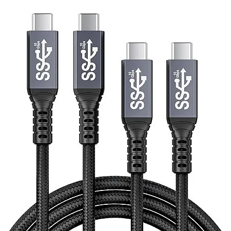 HOTUTUKI 2-Pack USB-C Cables for $4.99