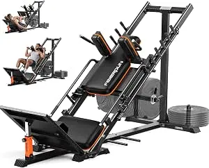 FEIERDUN 2-in-1 Leg Press & Hack Squat Machine for $489.99