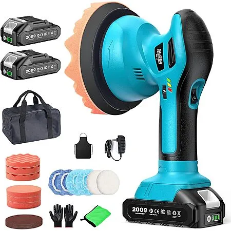 Prime: Cordless Car Buffer Polisher for $39.59