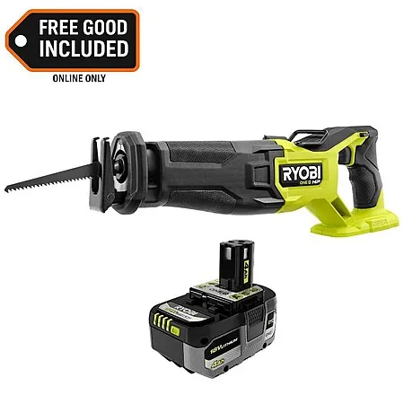 RYOBI ONE+ HP 18V Reciprocating Saw for $139