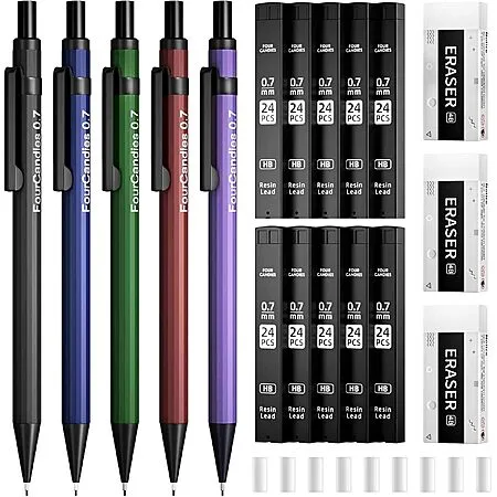 19-Piece Metal Mechanical Pencil Set for $5.99!