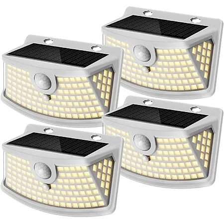 Prime: 4-Pack Aootek Solar Motion Sensor Lights for $11.49