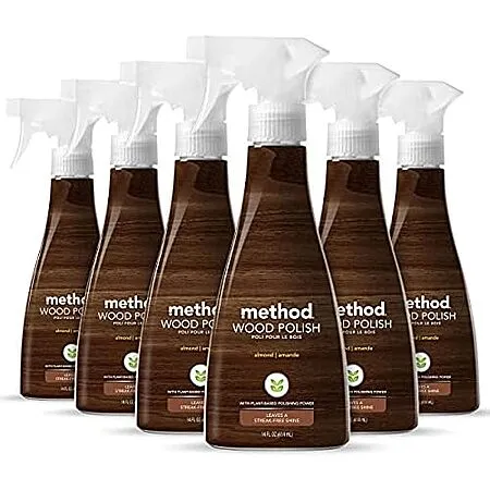 $24.78 for 6-Pack Method Wood Polish (Almond)