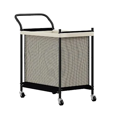 Furshus 120L Dual-Compartment Laundry Hamper for $22.14