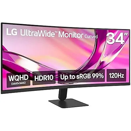 $219.99 for LG 34" UltraWide Monitor!
