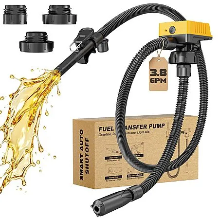 Cordless Fuel Transfer Pump for $38.23!