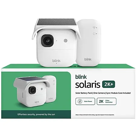 Solar-Powered 2K Security Camera for $47.99