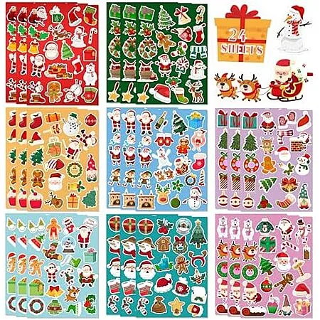 $3.59 for Kids' Christmas Stickers!