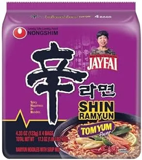 Nongshim Shin Ramyun TomYum Jai Fai Instant Noodles for $4.43