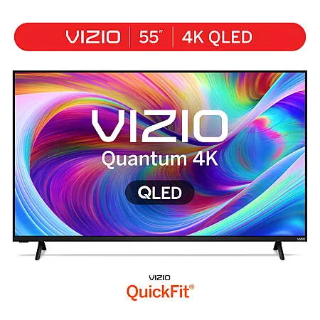 VIZIO 55 in Class Quantum 4K QLED HDR Smart TV for $228