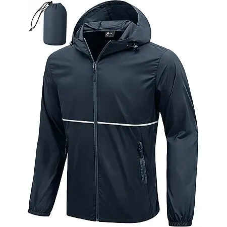 ZITY Men's Waterproof Raincoat for $12.99