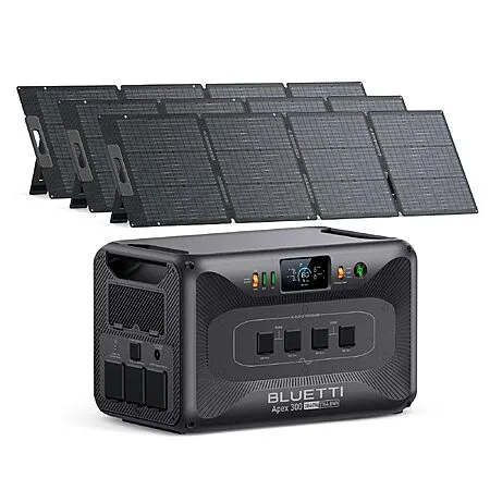 Save on BLUETTI Apex 300 Solar Generator & Panels!
