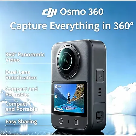 Open Box DJI Osmo 360 Camera Combo for $284.01
