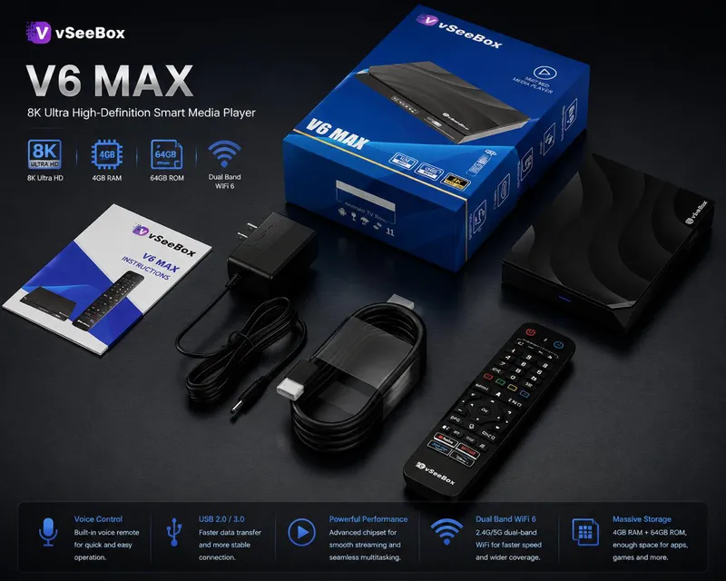 Vseebox V6 Max for $214.60