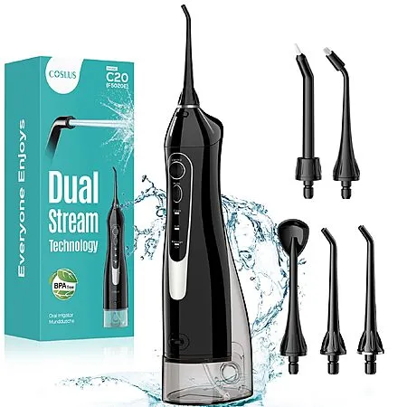 COSLUS ADA Accepted C20 Water Dental Flosser Pick for $7.99
