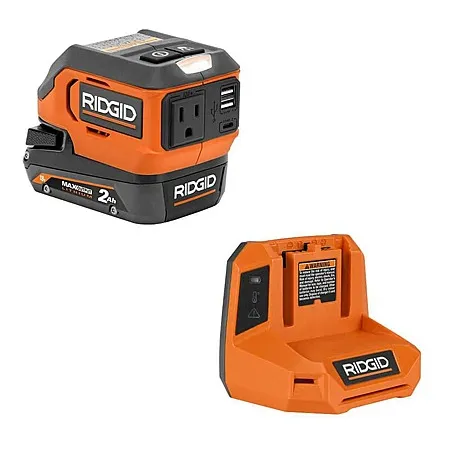 RIDGID 18V Cordless Inverter Kit for $79