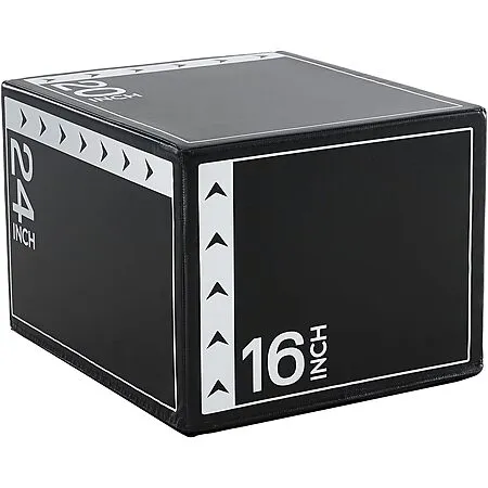 OLIXIS 3-in-1 Foam Plyometric Jump Box for $58.99