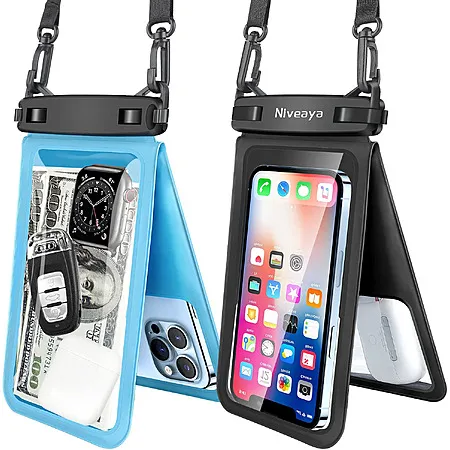 Double Space Waterproof Phone Pouch for $6.99