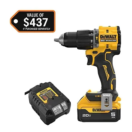 DEWALT Atomic 20V Hammer Drill Kit for $129