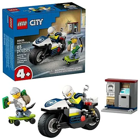 LEGO City Police Motorcycle Chase for $4.89!