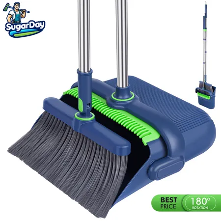 $18 FS Walmart+ or at $35 for SUGARDAY Broom and Dustpan Set