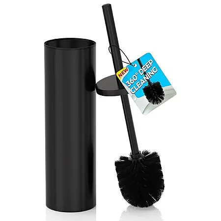 Dowry Toilet Bowl Brush and Holder Set for $11.99