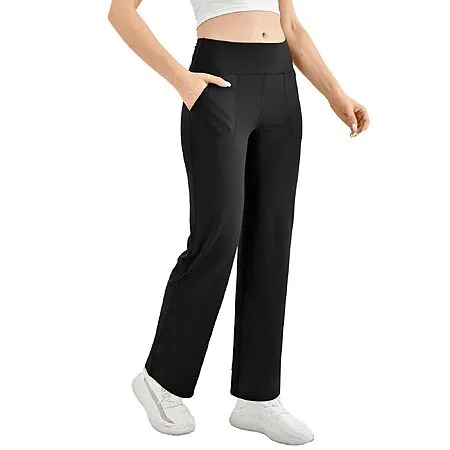 Women's Wide-Leg Yoga Pants for $5.99–$8.99