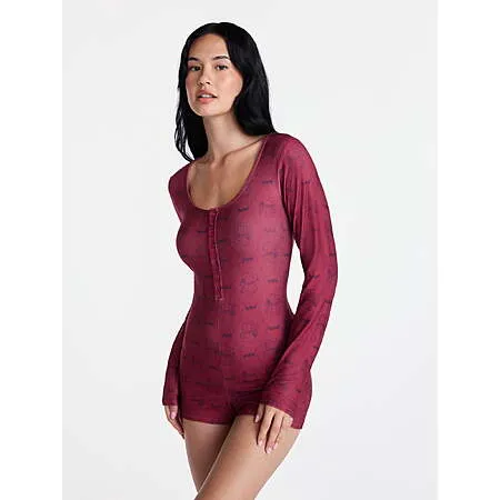 Peanuts Snoopy Women's Sleep Romper for $6.41!