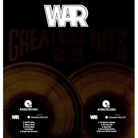$19.99 for WAR: Greatest Hits 2.0 Vinyl on Amazon