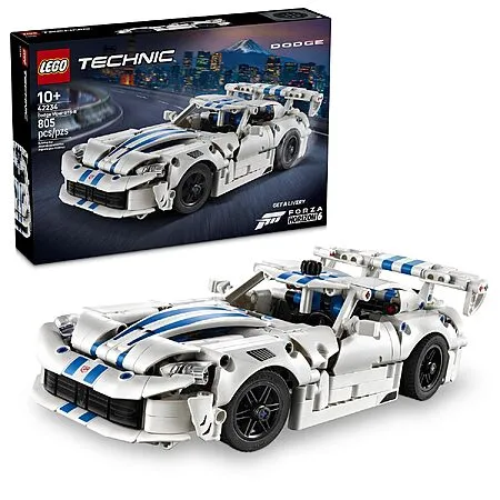 805-Piece LEGO Dodge Viper GTS-R Set for $38