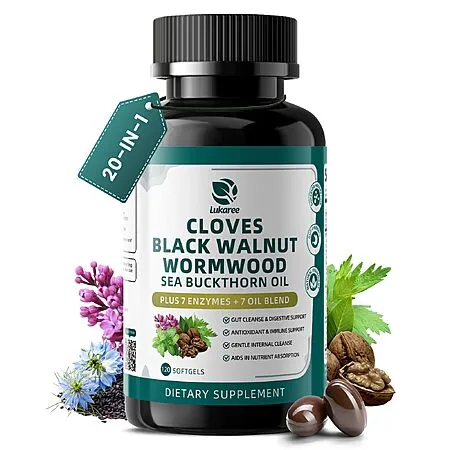 70% Off Lukaree Wormwood Black Walnut Clove Cleanse!