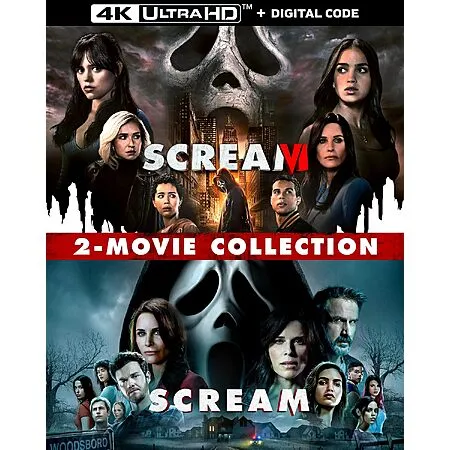 Scream VI + Scream (2022) 2-Movie Collection for $18.33