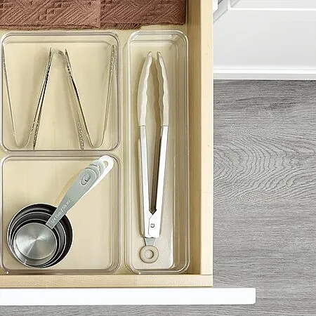 Cabinet Organizers for $1 at Lowe's