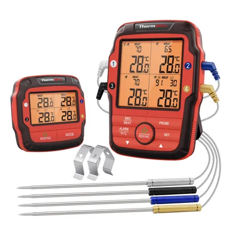 Long Range Wireless Meat Thermometer for $27.50