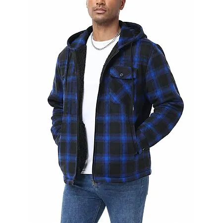 Men's Flannel Shirt Jacket for $14.99!