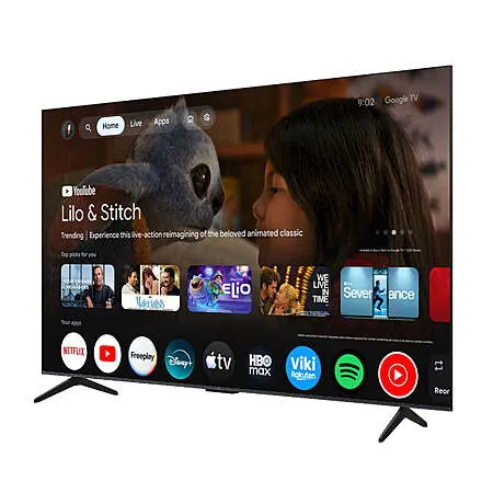 55" TCL QLED TV for $398
